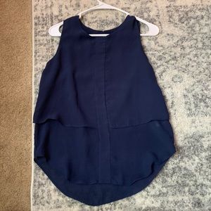 Navy Banana republic tank
